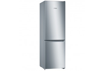 Bosch Serie 2 KGN36NLEA frigorifero con congelatore Libera installazione Acciaio inossidabile 302 L A++