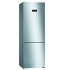 Bosch Serie 4 KGN49XLEA frigorifero con congelatore Libera installazione 438 L E Acciaio inossidabile