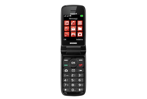 Brondi Magnum 4 7,11 cm (2.8") Rosso Telefono cellulare basico MAGNUM4ROSSO