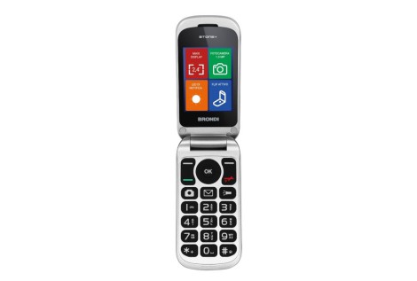 Brondi Stone+ 6,1 cm (2.4") Blu Telefono cellulare basico STONEPIUBLU