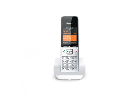 Gigaset Comfort 501 Telefono DECT Identificatore di chiamata Argento, Bianco COMFORT501WHITE
