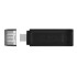 Kingston Technology DataTraveler 70 unità flash USB 64 GB USB tipo-C 3.2 Gen 1 (3.1 Gen 1) Nero