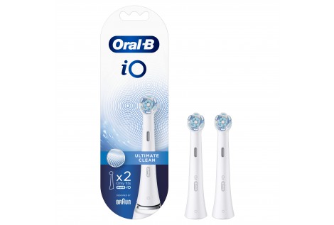 Oral-B iO Ultimate Clean Testine Di Ricambio, 2 Pezzi 80335621