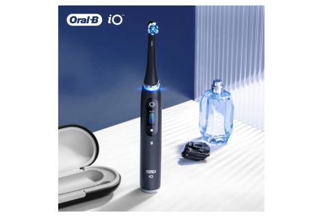 Oral-B iO Ultimate Clean Testine Di Ricambio Nere , 4 Pezzi 80335628