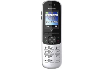 Panasonic KX-TGH710 Telefono DECT Nero, Argento Identificatore di chiamata