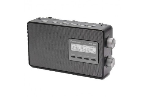 Panasonic RF-D10 radio Personale Digitale Nero