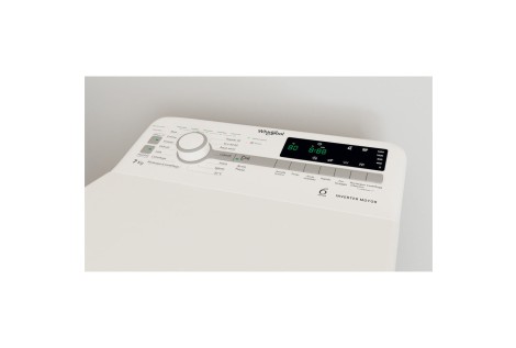 Whirlpool TDLR 7231BS IT lavatrice Caricamento dall'alto 7 kg 1151 Giri/min D Bianco TDLR7231BSIT